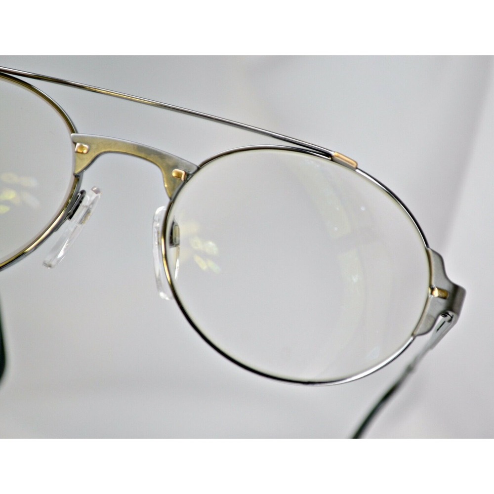Vintage Silhouette 7137 aviator metal eyeglasses 56-20 silver gold